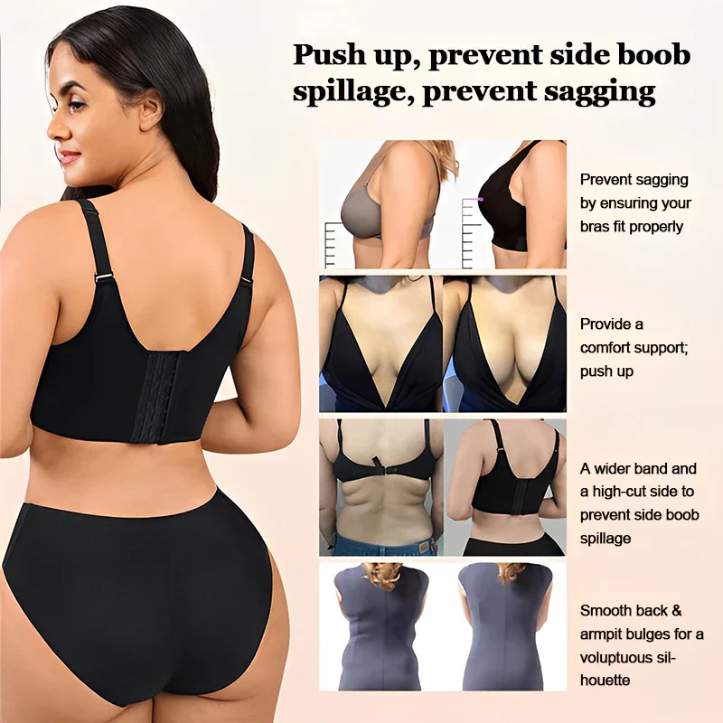Lobelia™ Deep Cup Back Fat Bra