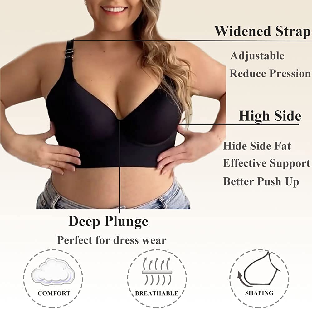 Lobelia™ Deep Cup Back Fat Bra